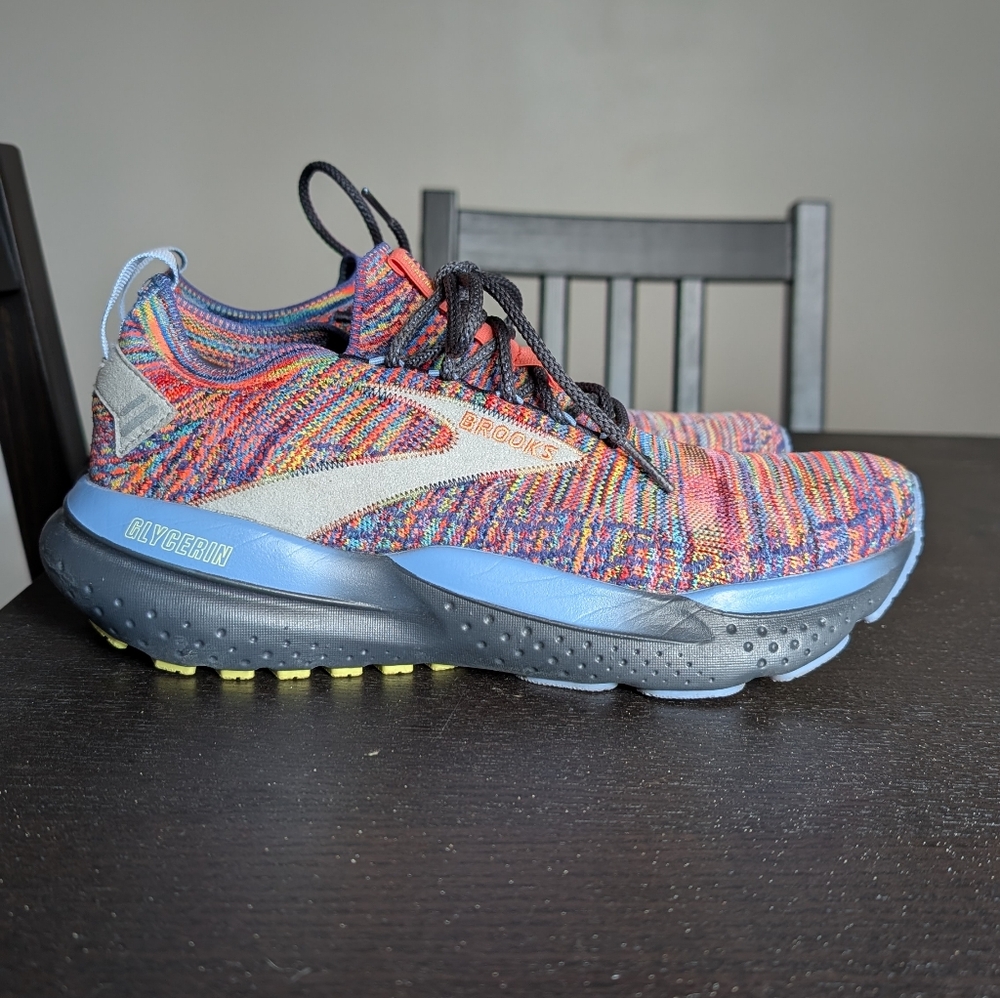 Brooks Glycerin 21 Stealthfit Rainbow Knit